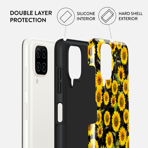 Sunflower Glimmer - Samsung Galaxy A12 4G Case 6