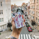 Frozen Leaves - Cute Marble iPhone 12 Pro Max Case 29