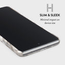 Snowstorm - Grey Marble Samsung Galaxy A72 4G / 5G Case 4