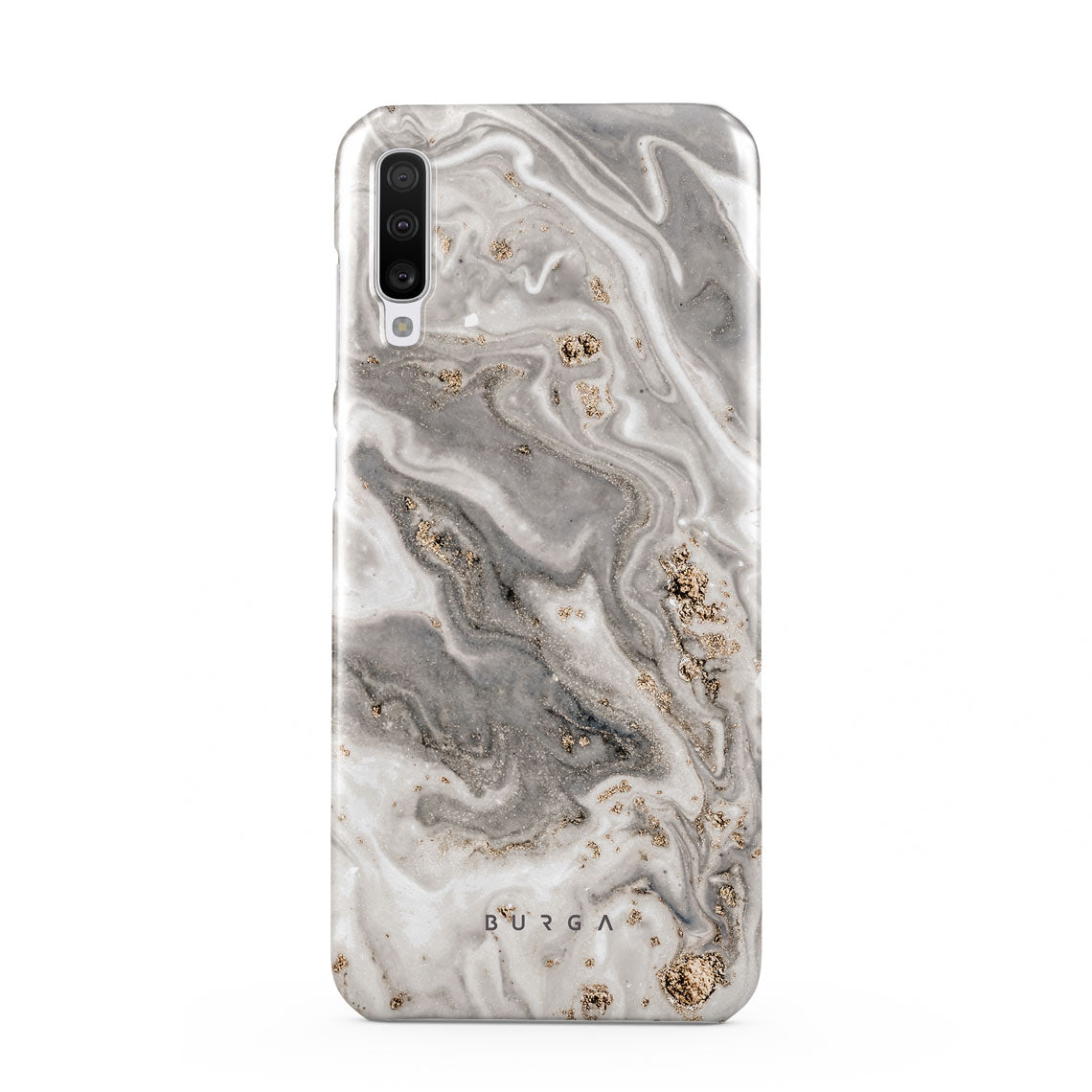 Snowstorm Grey Marble Samsung Galaxy A70 Case BURGA