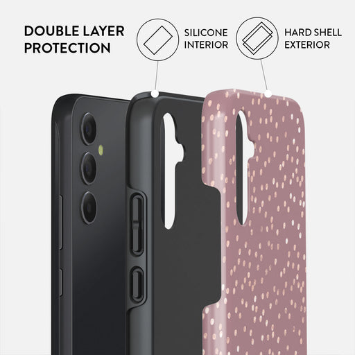 Hot Cocoa - Spotted Samsung Galaxy A34 Case 2