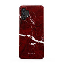 Iconic Red Ruby - Marble Samsung Galaxy A32 5G Case 1