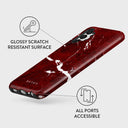 Iconic Red Ruby - Marble Samsung Galaxy A13 4G Case 3