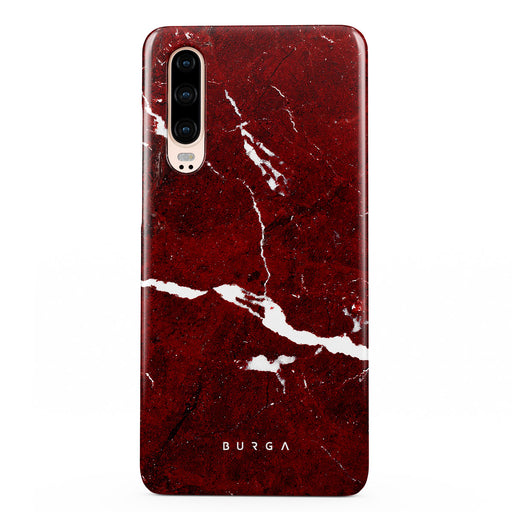 Iconic Red Ruby - Marble Huawei P30 Case 1