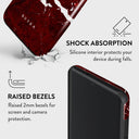 Iconic Red Ruby - Marble Huawei P30 Case 8