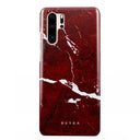 Iconic Red Ruby - Marble Huawei P30 Pro Case 1