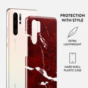 Iconic Red Ruby - Marble Huawei P30 Pro Case 2