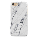 Satin White - Marble iPhone SE (2022) Case 1