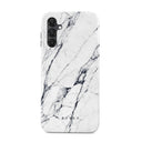 Satin White - Marble Samsung Galaxy A14 5G Case 1