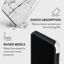 Satin White - Marble Samsung Galaxy A14 5G Case 4