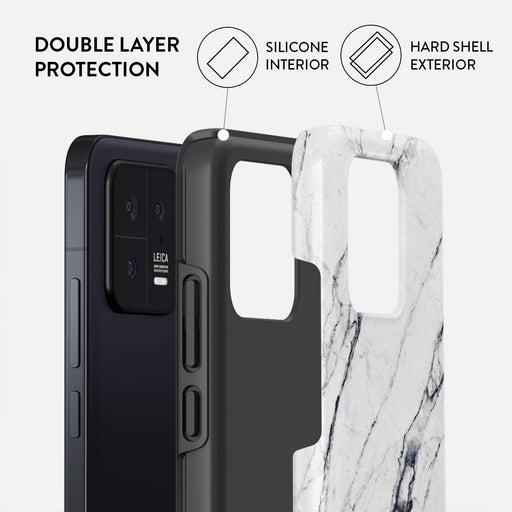 Satin White - Marble Xiaomi 13 Case 2