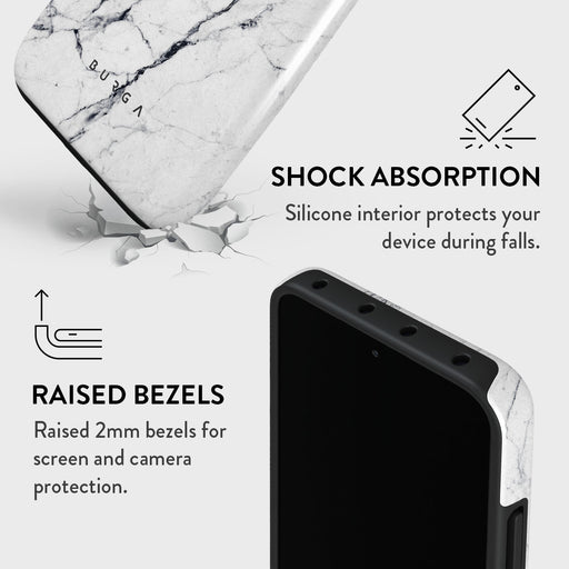 Satin White - Marble Xiaomi 13 Case 4