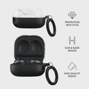 Satin White - Marble Samsung Galaxy Buds Pro Case 4
