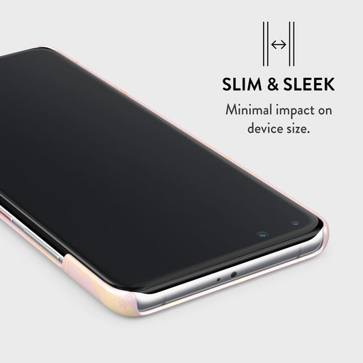 Peachy Gold - Pink Marble Huawei P40 Pro Plus Case 4