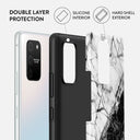 Fatal Contradiction - Black & White Marble Samsung Galaxy S10 Lite Case 6