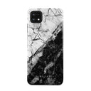 Fatal Contradiction - Black & White Marble Samsung Galaxy A22 5G Case