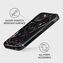 Rose Gold Marble - iPhone 14 Plus Case 7