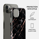 Rose Gold Marble - iPhone 12 Pro Max Case 2