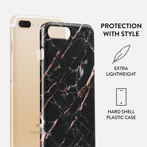 Rose Gold Marble - iPhone 7 Plus / 8 Plus Case 2