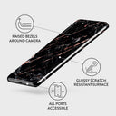 Rose Gold Marble - Samsung Galaxy S20 Plus 4G / 5G Case 3