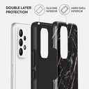 Rose Gold Marble - Samsung Galaxy A33 Case 2