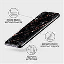 Rose Gold Marble - Samsung Galaxy A70 Case 3