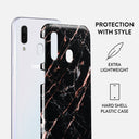Rose Gold Marble - Samsung Galaxy A40 Case 2