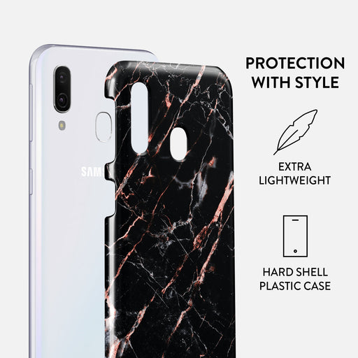 Rose Gold Marble - Samsung Galaxy A40 Case 2