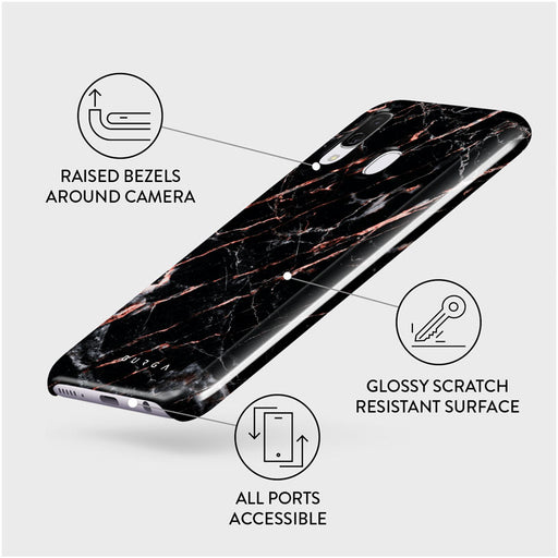 Rose Gold Marble - Samsung Galaxy A40 Case 3