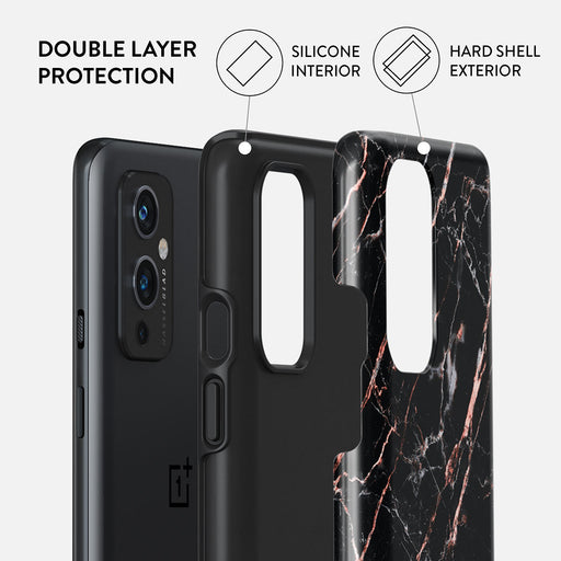 Rose Gold Marble - OnePlus 9 Case 2