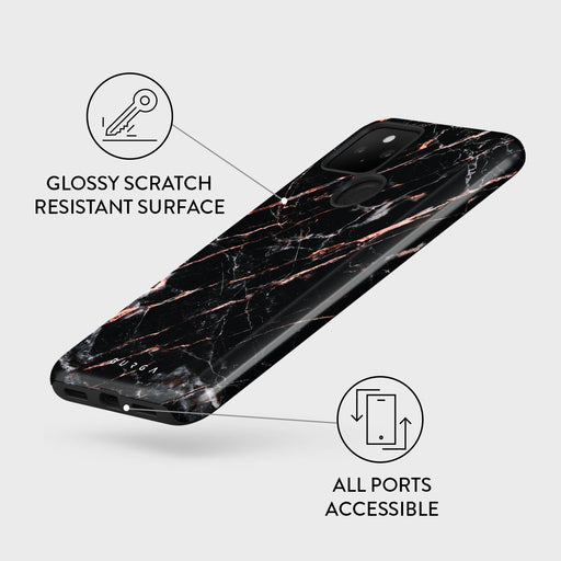 Rose Gold Marble - Google Pixel 5 Case 7