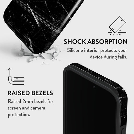 Noir Origin - Black Marble iPhone 13 Pro Max Case 8
