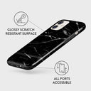 Noir Origin - Black Marble iPhone 11 Case 7