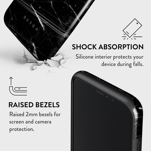 Noir Origin - Black Marble iPhone 11 Case 8
