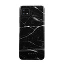 Noir Origin - Black Marble Samsung Galaxy A22 5G Case 1