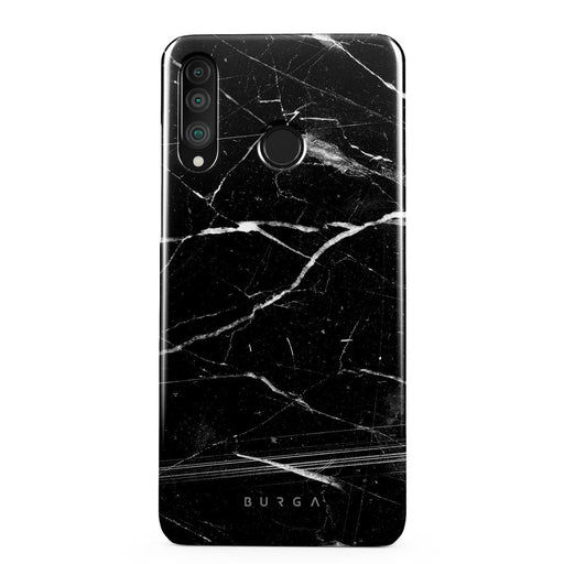 Noir Origin - Black Marble Huawei P30 Lite Case 1