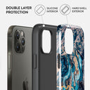 Mystic River - Blue Marble iPhone 12 Pro Case 6