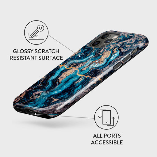 Mystic River - Blue Marble iPhone 12 Pro Case 7