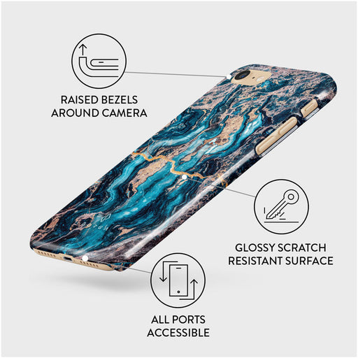 Mystic River - Blue Marble iPhone SE (2022) Case 3