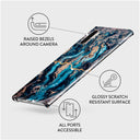 Mystic River - Blue Marble Samsung Galaxy Note 10 Plus Case 3