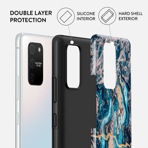 Mystic River - Blue Marble Samsung Galaxy S10 Lite Case 6