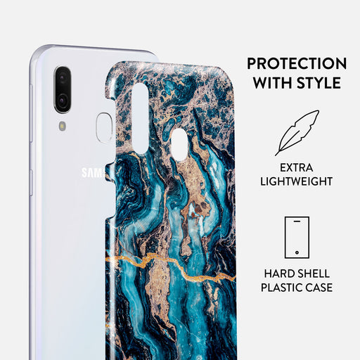 Mystic River - Blue Marble Samsung Galaxy A40 Case 2
