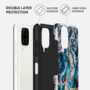 Mystic River - Blue Marble Samsung Galaxy A12 4G Case 6