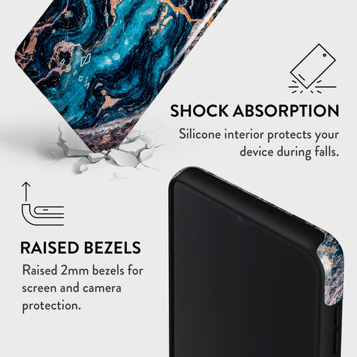 Mystic River - Blue Marble Samsung Galaxy A12 4G Case 8