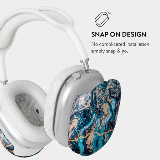 Mystic River - Blue Marble AirPods Max Case 3