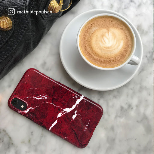 Iconic Red Ruby - Marble Huawei P20 Case 7