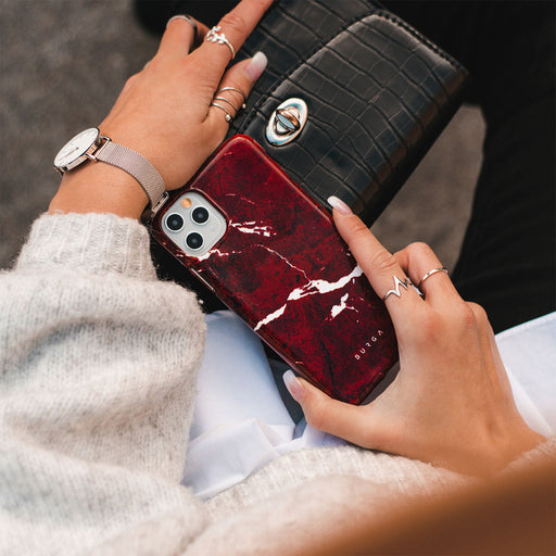Iconic Red Ruby - Marble Huawei P20 Case 5