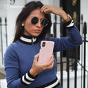 Peachy Gold - Pink Marble Samsung Galaxy A70 Case 5