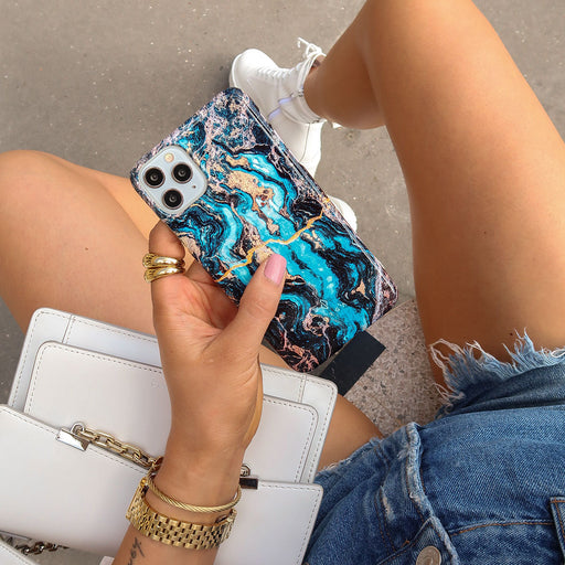 Mystic River - Blue Marble iPhone 12 Pro Max Case 26