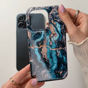 Mystic River - Blue Marble iPhone 12 Pro Case 24